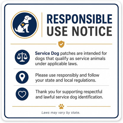 Reflective Service Dog Patches with Hook Backing for Service Animal Vests /Harnesses Small (4.6 X 1) Inch